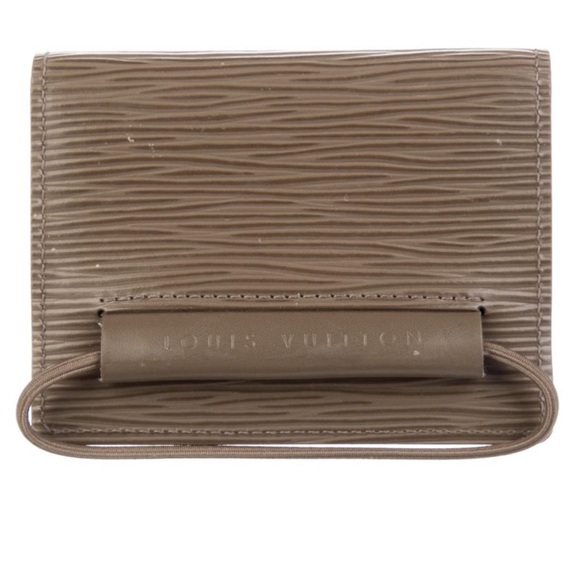 Authentic Louis Vuitton Grey Elastique Wallet - Picture 1 of 6